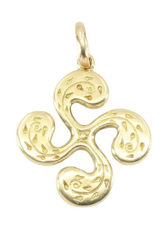 Pendentif PENDENTIF CROIX BASQUE 58 Facettes 050581