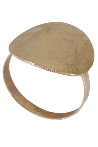 Bague 57 Bague 10 Francs Or Napoléon III 58 Facettes 079941