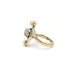 Ring Pearl and Diamond Ring 58 Facettes 230174R