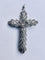 Pendentif Croix En Argent Filigranée 58 Facettes