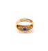Ring 51 Sapphire and diamond bangle ring 58 Facettes CHOM.S