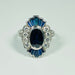 Ring 52 Art Deco sapphire and diamond ring 58 Facettes 73