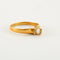 Bague Bague Or jaune diamants 58 Facettes