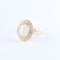 Bague Bague Marguerite Opale Diamants 58 Facettes