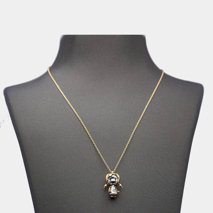 Collier Collier pendentif diamant BIMBA 2 ors avec chaîne 58 Facettes D359670LF