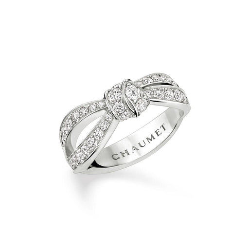 55 CHAUMET Ring - Links Ring White Gold Diamonds 58 Facettes 083054-055
