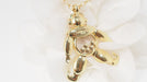 Chopard Pendant - Vintage Happy Clown Diamonds Yellow Gold Pendant Necklace 58 Facettes 32460