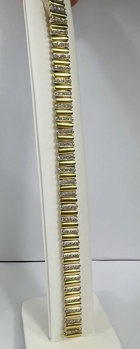Bracelet Bracelet Articulé 2 Ors Diamants 58 Facettes 20400000742
