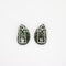 Broche Double clip Art Déco Jade Onyx Diamants 58 Facettes