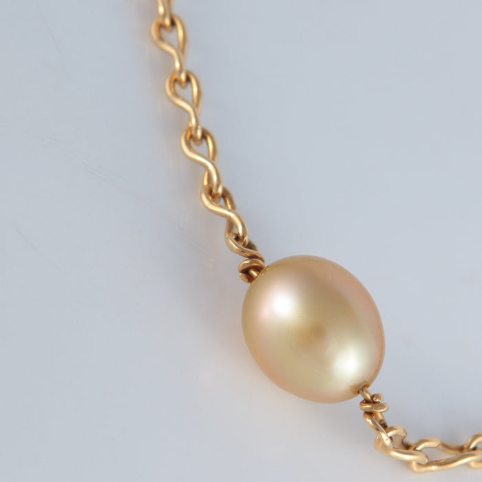 Collier Mellerio Sautoir or jaune perles Gold 58 Facettes
