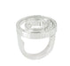 CHOPARD ring, white gold and diamond ring 58 Facettes
