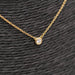 TIFFANY & Co. Necklace - BY THE YARD Diamond Solitaire Necklace Gold 58 Facettes E358713