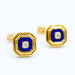 Van Cleef & Arpels cufflinks - Lapis lazuli diamond machete buttons 58 Facettes 133