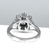 Ring 47 Daisy ring in white gold and diamonds 58 Facettes AB158