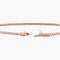 Bracelet Bracelet Tennis Or rose Diamants 58 Facettes