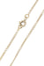Yellow gold stick chain necklace 58 Facettes 076771