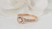 Bague 52 Bague Solitaire En Or Rose Et Diamants 58 Facettes 31748