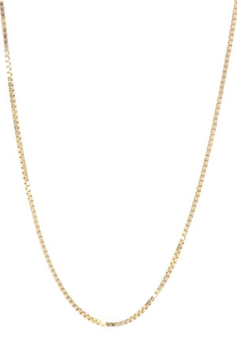 Collier CHAINE MAILLE VENITIENNE 58 Facettes 052201