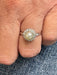 Bague Bague ancienne or blanc diamants et perle de culture 58 Facettes