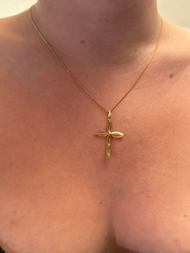 Pendentif Pendentif Croix Or jaune 58 Facettes