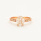 Bague 53 Bague Or Diamant Ovale 58 Facettes 002.931