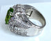 Bague 51 Bague Art Déco Platine diamants et péridot 58 Facettes