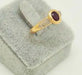 Ring 51 Ring in yellow gold, diamonds, rubies 58 Facettes