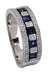 Ring MODERN SAPPHIRE AND DIAMOND RING 58 Facettes 058721