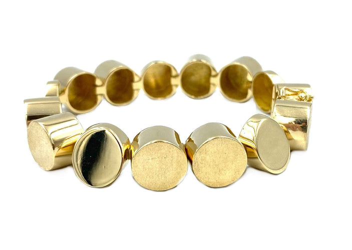 Bracelet Bracelet moderniste or jaune 58 Facettes