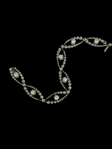 Bracelet Bracelet Guirlande Platine Diamants 58 Facettes 1102237