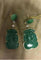 Boucles d'oreilles Pendants d'oreilles en jade sculpté et diamants 58 Facettes CEY25