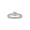 Bague 54 Bague Solitaire Or blanc Diamant 58 Facettes 240049R