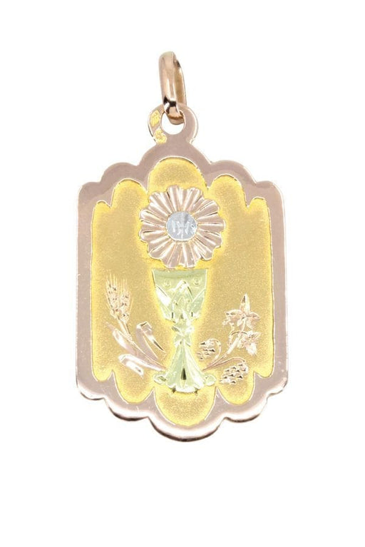 Pendentif MEDAILLE CALICE 58 Facettes 041631