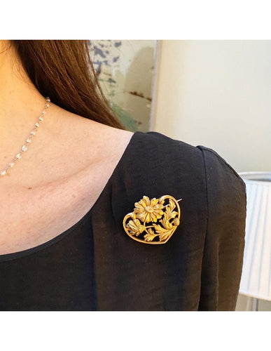 Broche Broche FLORA 58 Facettes
