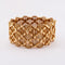 Bracelet Bracelet ruban motif croisillon 58 Facettes JB19