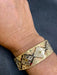1960s semi-rigid bangle bracelet 58 Facettes