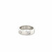 53 CARTIER ring - LOVE 3 DIAMOND RING - WHITE GOLD 58 Facettes REF CARTIER