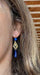 Earrings Pair of pearl, lapis lazuli and rose-cut diamond earrings 58 Facettes 1026745