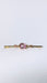 Used Pin's & brooch, 14 carat yellow gold, with amethyst, Rose de France 58 Facettes 2207040