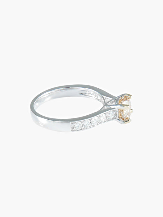 Bague 52 Bague Solitaire Diamants 58 Facettes