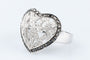 Bague Bague Coeur diamant en or blanc 58 Facettes 111.65702-66