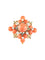 Bague Bague Cabochons de Corail 58 Facettes