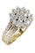 Bague BAGUE FLEUR DIAMANTS 58 Facettes 048911