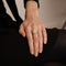 Bague 52 Bague opale, diamants 58 Facettes