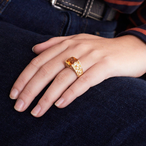 Bague 51 MAUBOUSSIN - Bague Sexy pour Toi Citrine 58 Facettes