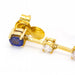 Earrings Ceylon earrings in gold and sapphires. 58 Facettes D360286JE