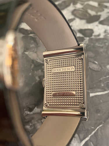 Montre Boucheron - montre Reflet Medium Index diamants 58 Facettes M83