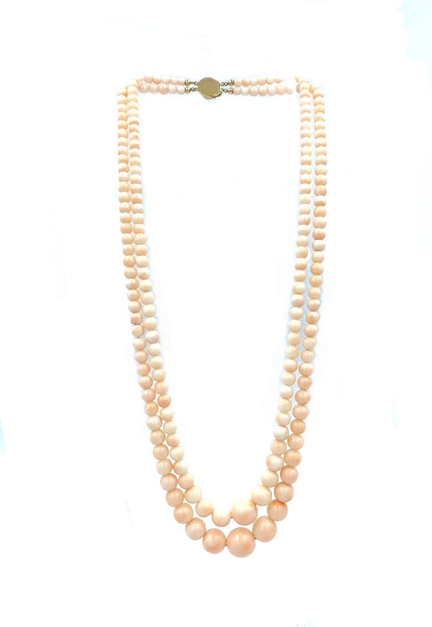 Collier Collier en or et corail 58 Facettes