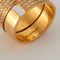 Bague 55 DINH VAN - Bague Seventies Or jaune Diamants 58 Facettes
