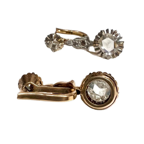 Boucles d'oreilles BOUCLES D'OREILLES D'ÉPOQUE ART DÉCO 1930-35 58 Facettes